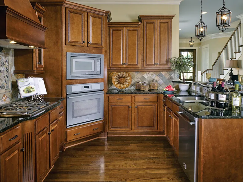 Picking Out Your Semi Custom Cabinets, Maple Caramel Kitchen Cabinets