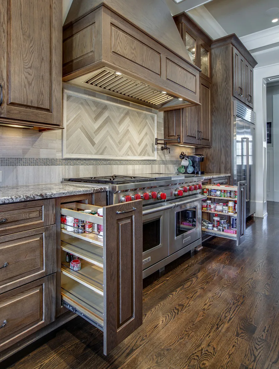 Kitchen cabinet storage ideas can make benefits of cooking easier